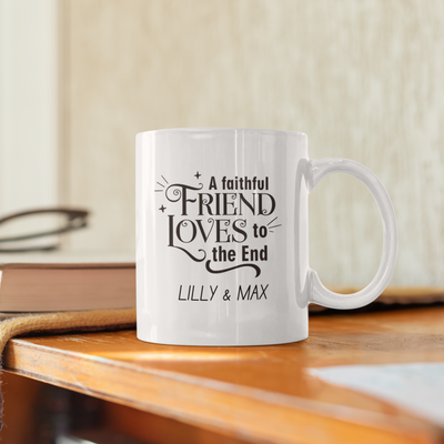 Friends Lovers to the end Ceramic Mug Gift