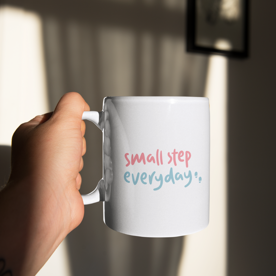 Small Step Everyday - Motivational Ceramic Mug