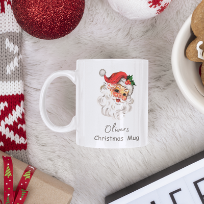 Custom Christmas Mug, Personalised Christmas Mug Ceramic Mug