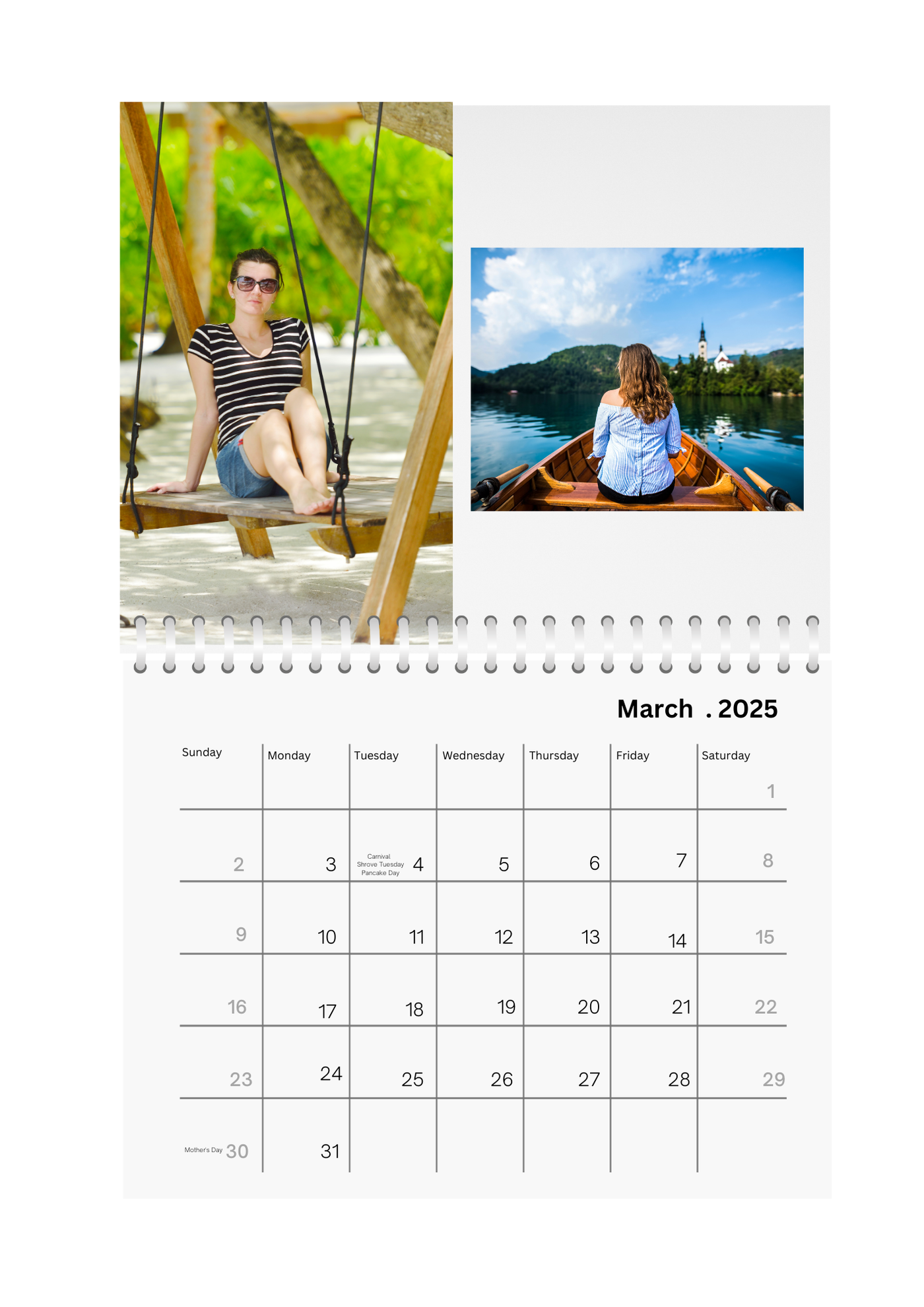 Travel More Wall Calendar 2025