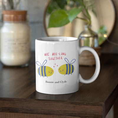 We bee Long  together mug Ceramic Mug Gift