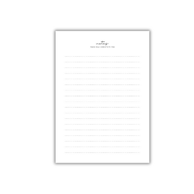 A6 50 Sheet Notepads - Printed