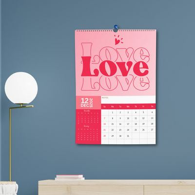 A Year In Love Calendar 2025