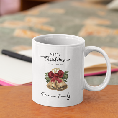 Custom Christmas Mug, Personalised Christmas Mug Ceramic Mug