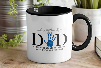 Dad Gift inner colour Mug Dad Gift Personalised mug