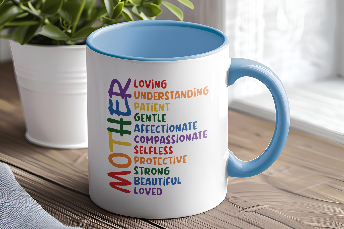 Mothers Day Gift inner colour mug Mug Gift Personalised Mug