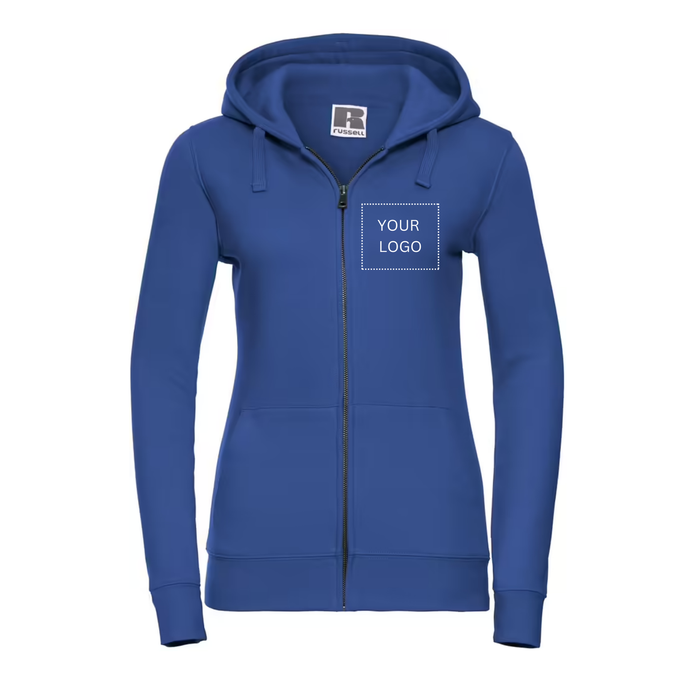 Russell R266F - Premium Ladies Full Zip Fleece Hooded Sweatshirt