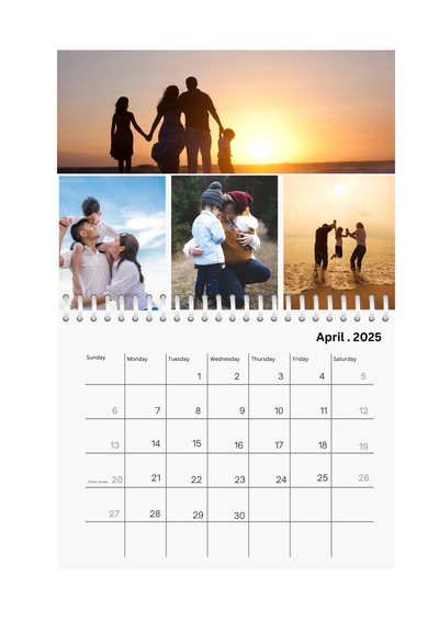 travel memories Wall Photo Calendar 2025