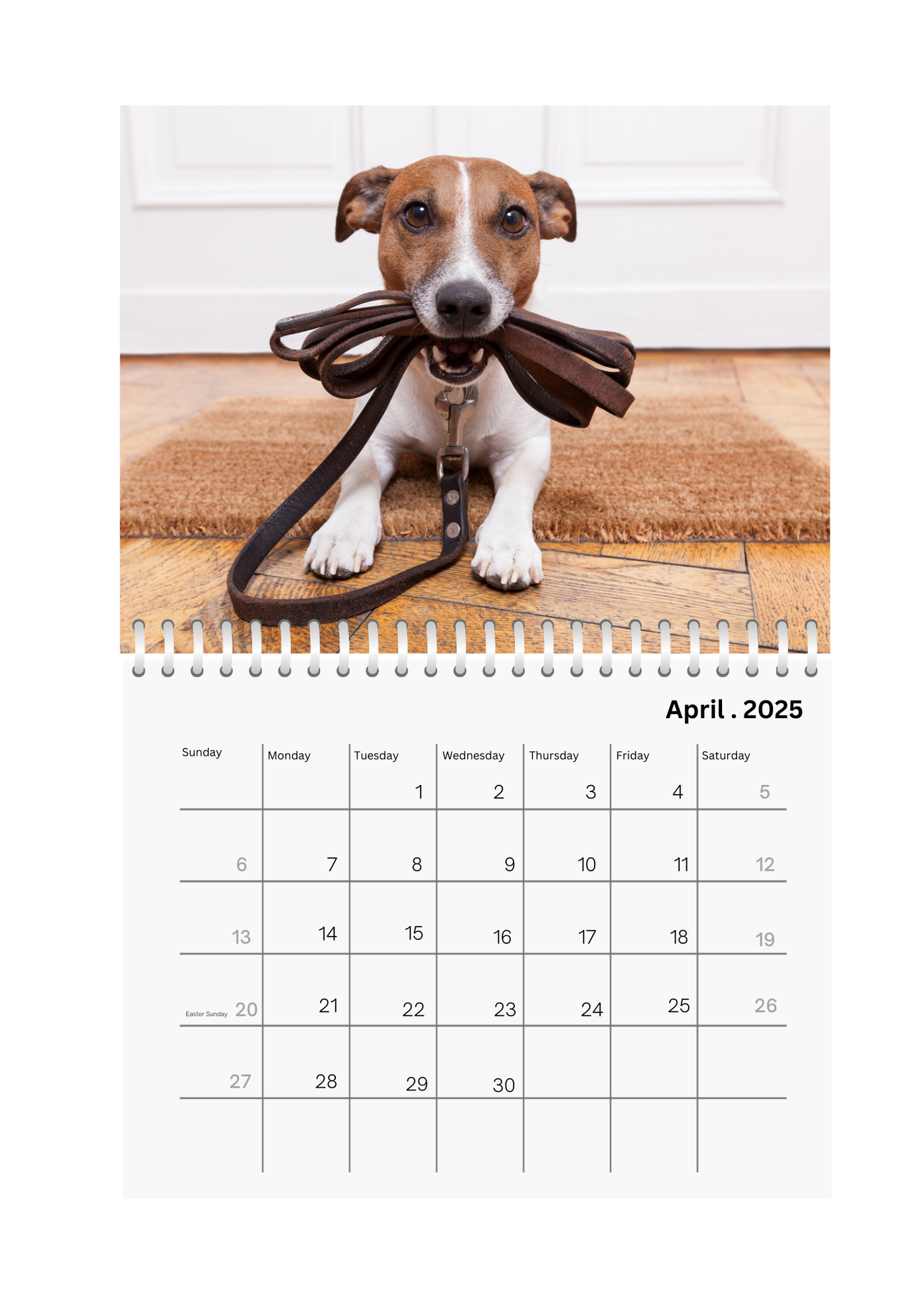 Full Photo Wall Calendar 2025