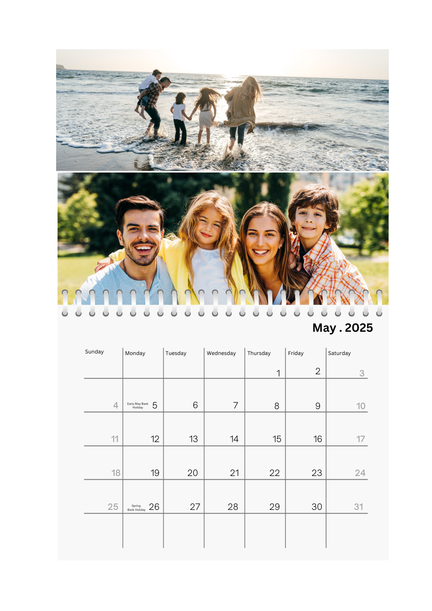 travel memories Wall Photo Calendar 2025