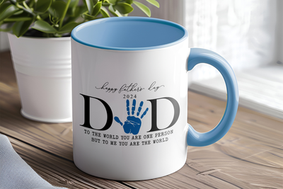 Dad Gift inner colour Mug Dad Gift Personalised mug