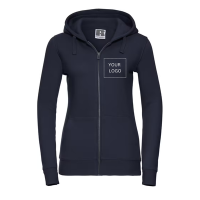 Russell R266F - Premium Ladies Full Zip Fleece Hooded Sweatshirt