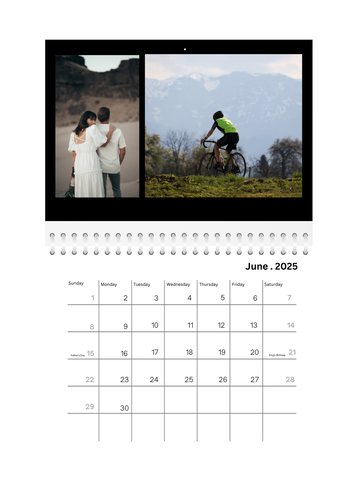 Studio Frame traveler Wall Calendar 2025