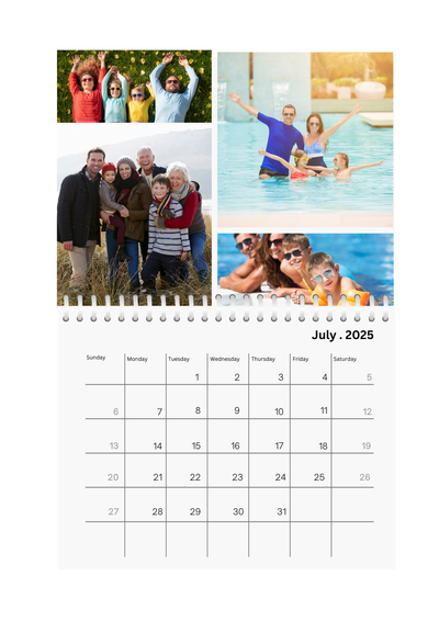 travel memories Wall Photo Calendar 2025