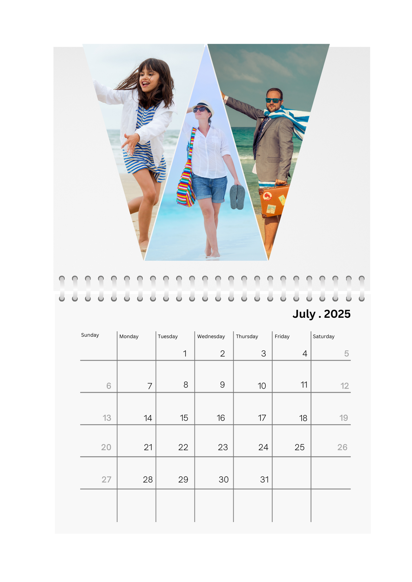 Travel More Wall Calendar 2025