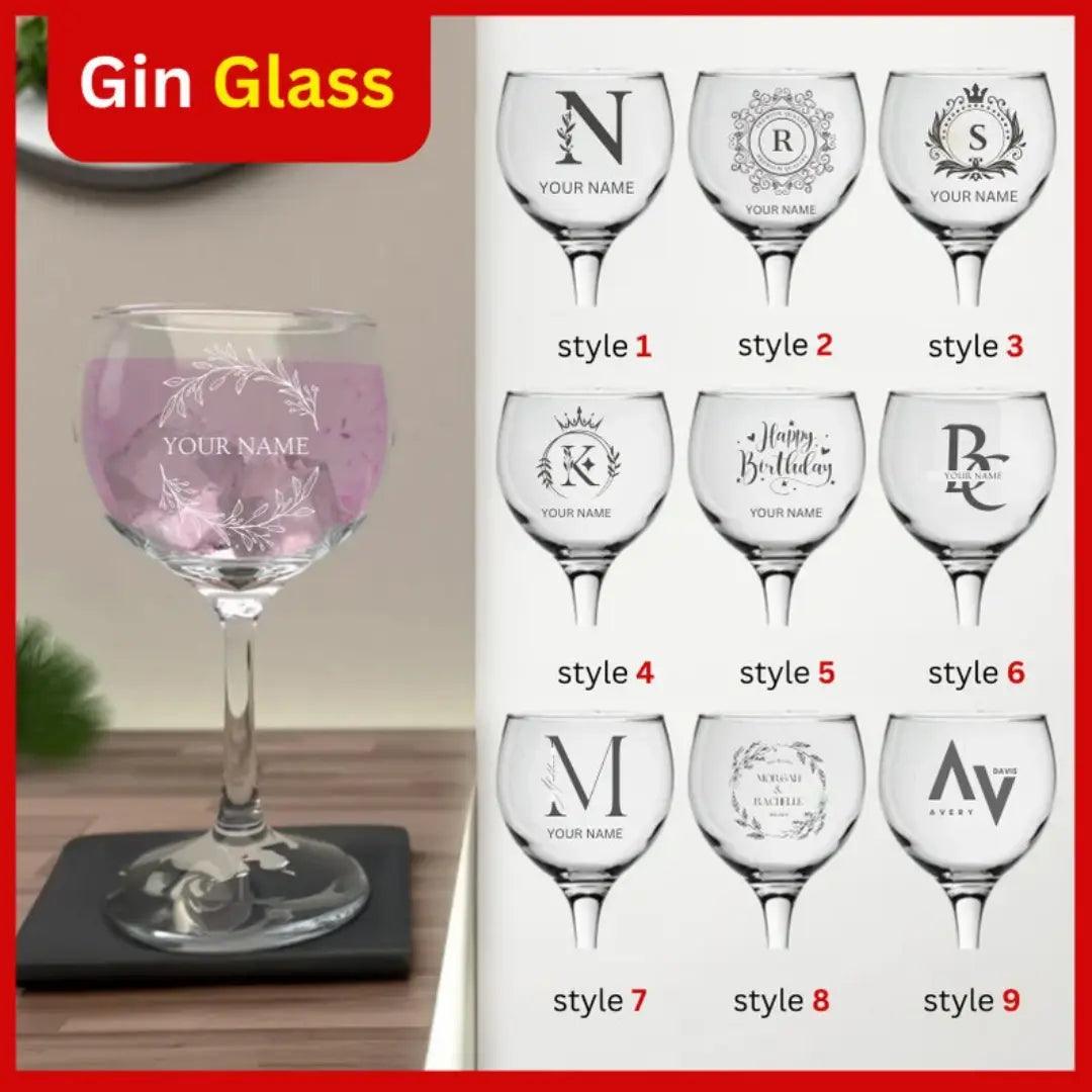 Personalized Glassware: Multiple Designs – Custom Wine, Beer, Whiskey, Champagne, & More