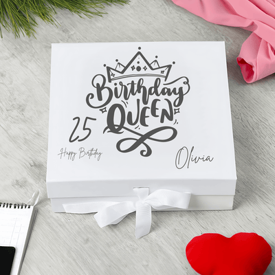 Personalised Birthday Keepsake Memory Box Gift