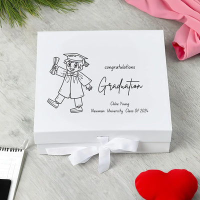 Personalised Graduation Keepsake Memory Box Gift