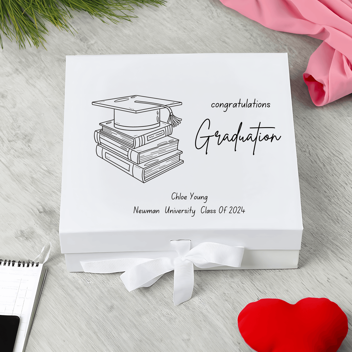 Personalised Graduation Keepsake Memory Box Gift