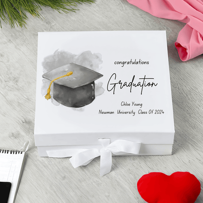 Personalised Graduation Keepsake Memory Box Gift