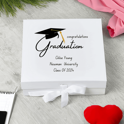 Personalised Graduation Keepsake Memory Box Gift