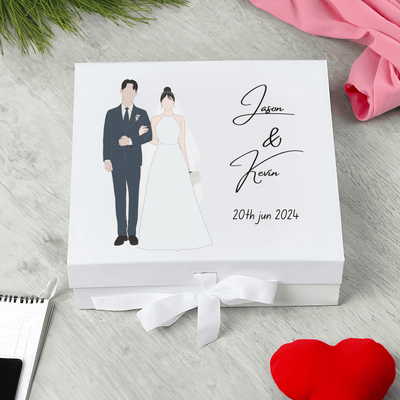 Personalised Bridesmaid Proposal keepsake box Gift Box, Wedding keepsake box