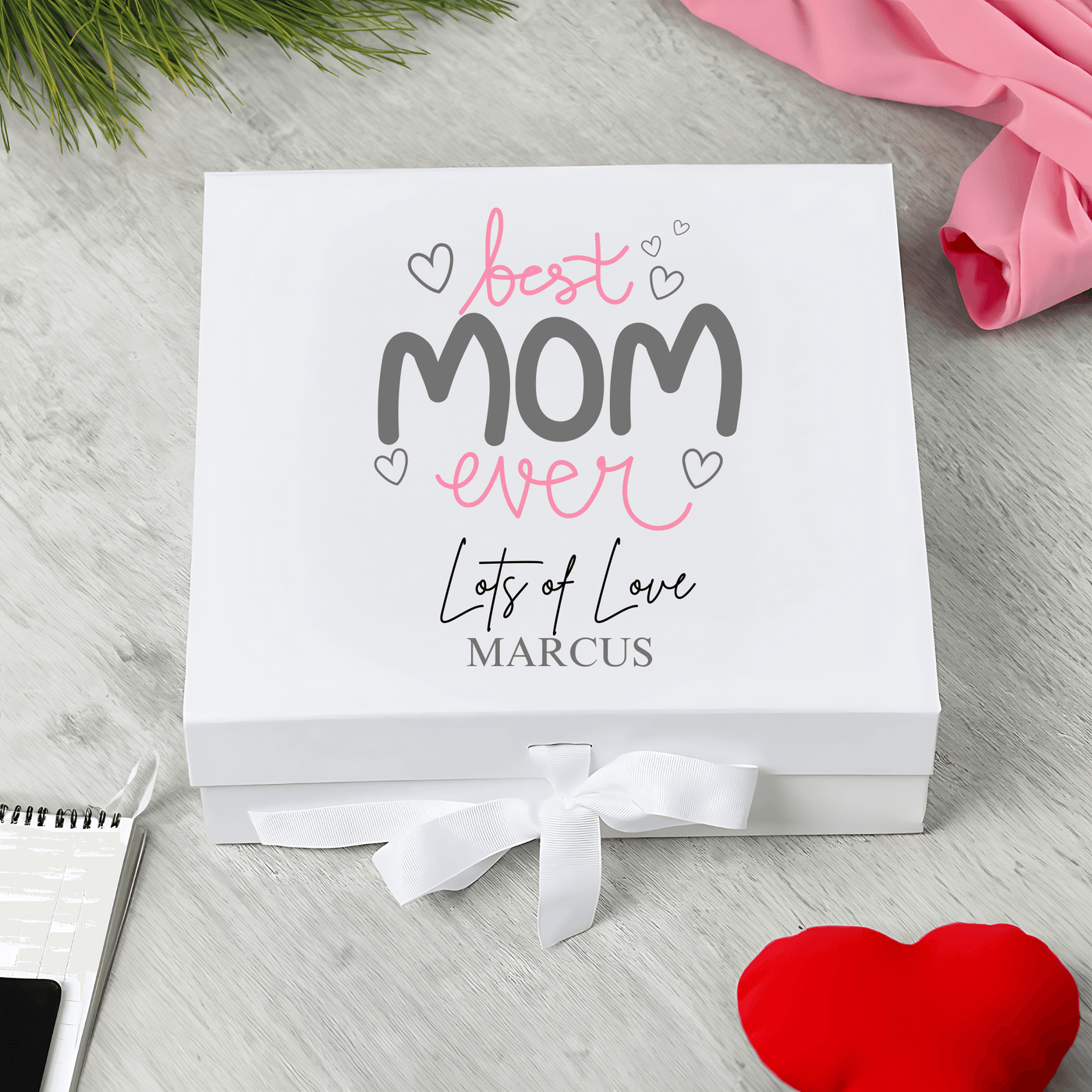 Personalised Best Mom  Keepsake Memory Box Gift