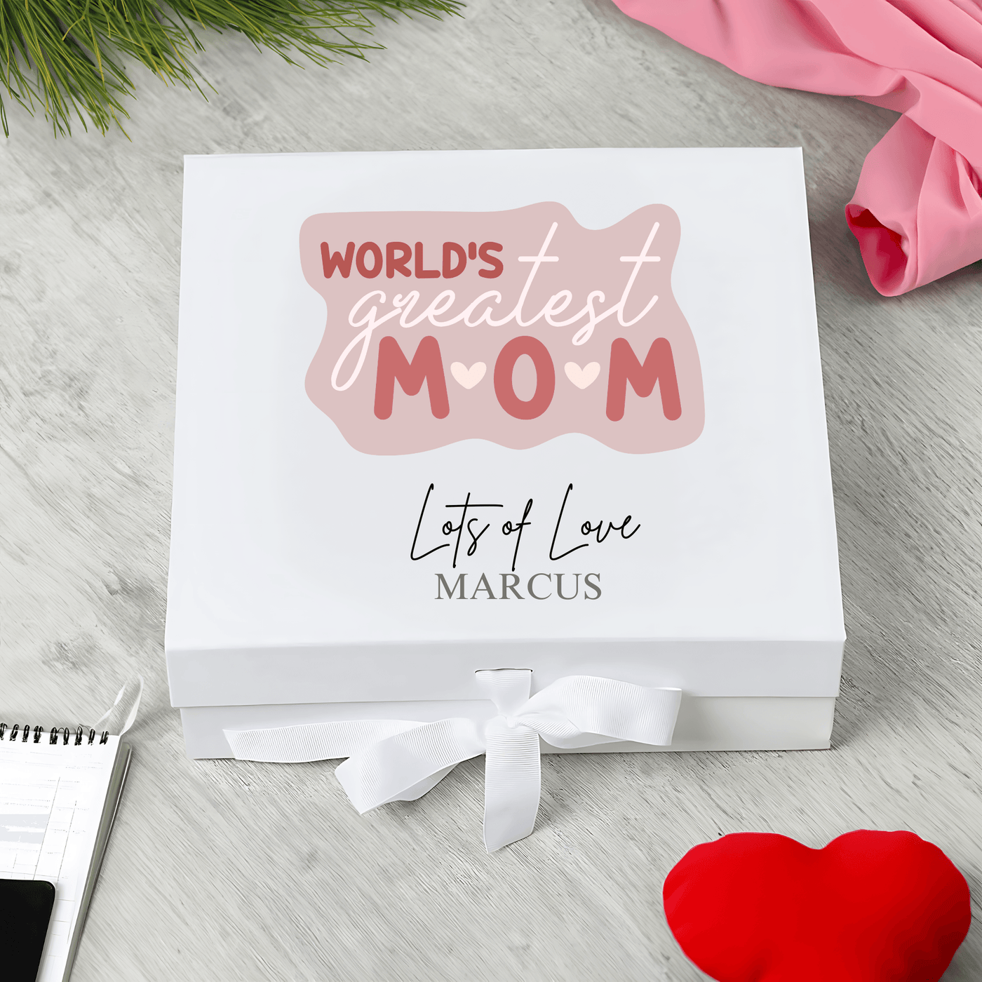 Personalised Best Mom  Keepsake Memory Box Gift