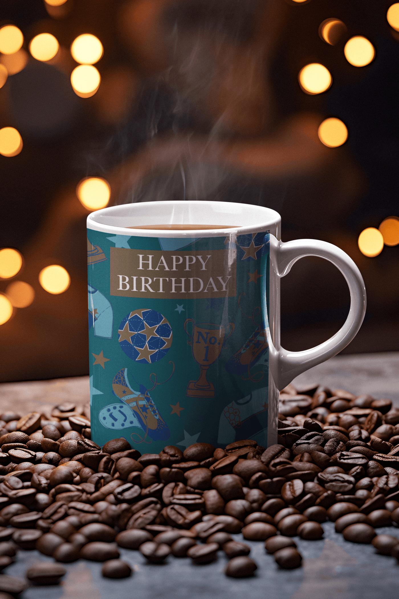 Personalized Happy Birthday Mug: Wishing You a Fantastic Day