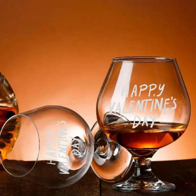 Personalised Engraved Brandy Cognac Glass Birthday Retirement Fathers Day Gifts