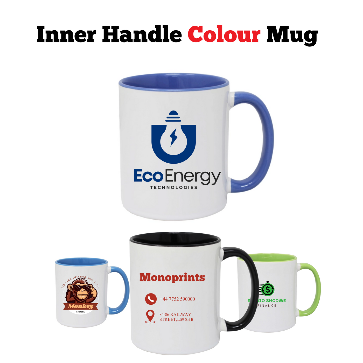 Colour Inner & Handle Mug 11oz