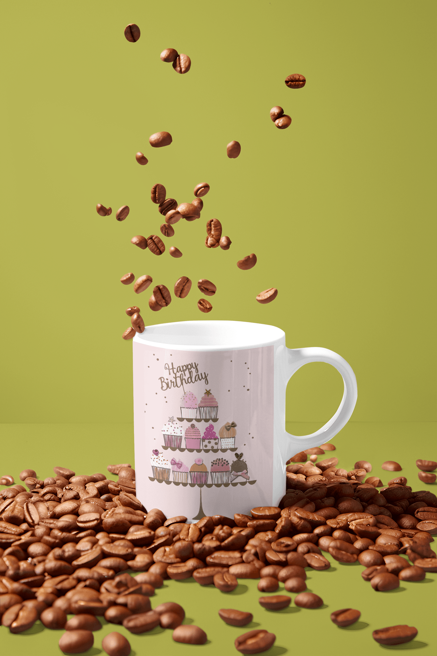 Personalized Happy Birthday Mug: Custom Gift for Him & Her