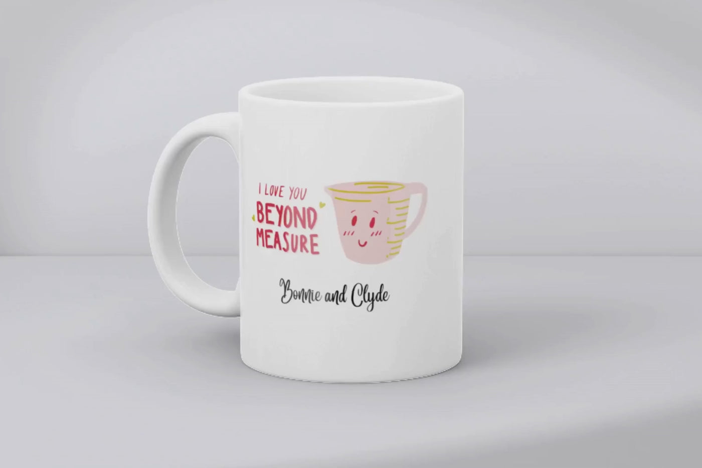 i love you beyond measure mug Ceramic Mug Gift