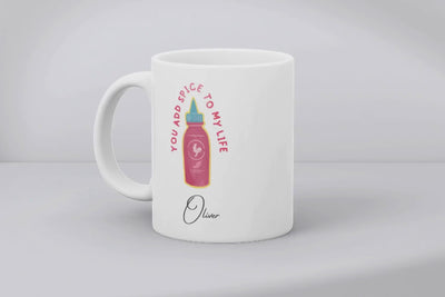 you Add spice to my life mug Ceramic Mug Gift