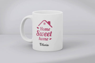 home sweet home Ceramic Mug - Gift For Her - Personalised Mug